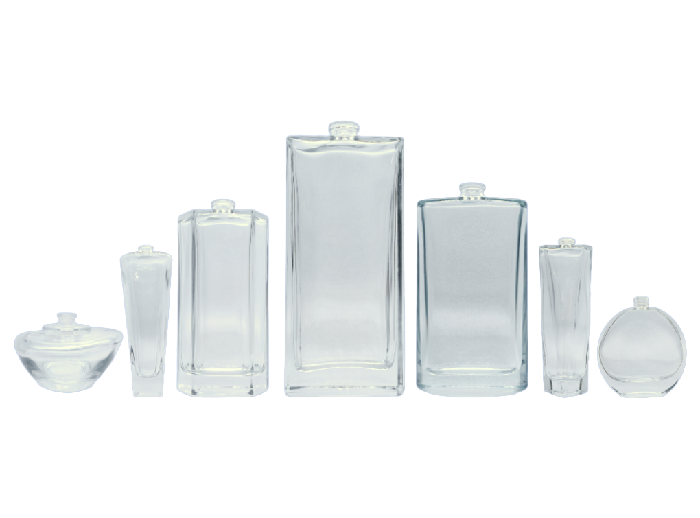 Frascos de vidro para perfumes diversos modelos